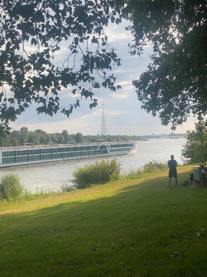 Ferienvilla Whirlpool Fasssauna Direkt Am Rhein Gotterswickerhamm Kültér fotó